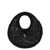 JACQUEMUS Jacquemus 'Le Rond Spiaggia' Handbag Black