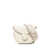 Marc Jacobs Marc Jacobs J Marc Calf Leather Shoulder Bag With Front Logo Plaque. WHITE