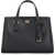 Michael Kors Michael Kors Chantal Leather Handbag Black