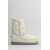 Mou Mou Eskimo 24 Low Heels Ankle Boots Beige