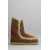 Mou Mou Eskimo 24 Low Heels Ankle Boots LEATHER COLOR