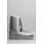 Mou Mou Eskimo 24 Low Heels Ankle Boots SILVER