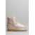 Mou Mou Eskimo 18 Low Heels Ankle Boots Pink