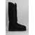 Mou Mou Eskimo 40 Low Heels Boots Black