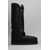 Mou Mou Eskimo 40 Low Heels Boots Black