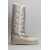 Mou Mou Eskimo 40 Low Heels Boots Beige