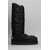 Mou Mou Eskimo 40 Low Heels Boots Black