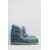 Mou Mou Eskimo 18 Low Heels Ankle Boots BLUE