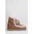 Mou Mou Eskimo Scoubidoo Low Heels Ankle Boots BROWN