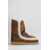 Mou Mou Eskimo 24 Vintage Low Heels Ankle Boots BROWN