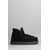 Mou Mou Eskimo Sneaker Low Heels Ankle Boots Black