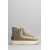 Mou Mou Eskimo Sneaker Bold Low Heels Ankle Boots Brown