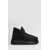 Mou Mou Eskimo Bounce Low Heels Ankle Boots Black