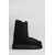 Mou Mou Eskimo Bounce 24 Low Heels Ankle Boots Black