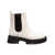 Michael Kors Michael Kors Leather Ankle Boot LIGHT CREAM