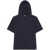 COURRÈGES Courrèges Cotton Hooded T-Shirt Black