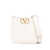 Valentino Garavani Valentino Garavani Alltime Leather Hobo Bag WHITE