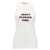 Stella McCartney Stella McCartney 'About F* Time' Tank Top WHITE