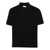 Saint Laurent Saint Laurent Piquet Cotton Polo Shirt Black