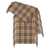 Burberry Burberry Check Motif Cashmere Scarf Beige