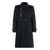 Burberry Burberry Cotton Trench Coat Black