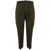 NINE:INTHE:MORNING Nine:Inthe:Morning Stretch Pants With Pences Clothing GREEN