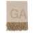 Ganni Ganni Fringed Wool Scarf 135