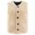 SOEUR Soeur "Fusil" Vest Jacket Beige