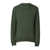 Woolrich Woolrich Gd Knitted Crewneck GREENSTONE