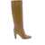 Chloe Chloé Eve Leather Heel Boots Brown