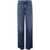 7 For All Mankind 7 For All Mankind Scout Wide Leg Denim Jeans BLUE