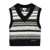 Ganni Ganni Stripe Vest Black