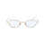 MATSUDA Matsuda Sunglasses BRUSHED GOLD CAFE BLUE