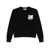 MAISON KITSUNÉ Maison Kitsuné Fox Head Wool Jumper Black