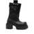 Rick Owens Rick Owens Leather Boots Black