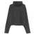 NORMA KAMALI Norma Kamali Cotton Turtle-Neck Sweater GREY