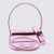 Diesel Diesel Pink Metal Leather D Shoulder Bag PINK