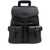 EA7 Ea7 Emporio Armani Leather Backpack Black