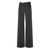 FEDERICA TOSI FEDERICA TOSI DARK GREY WIDE LEG PANTS Grey