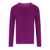 AMARANTO AMARÁNTO PURPLE CREWNECK SWEATER Violet