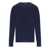 AMARANTO AMARÁNTO NAVY BLUE CREWNECK SWEATER Blue