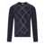 BOB BOB BACH NAVY BLUE CREWNECK SWEATER Blue