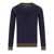 BOB BOB HARD BLUE CREWNECK SWEATER Blue