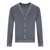 BOB BOB MENDOZA STEEL GREY CARDIGAN Grey