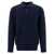 NN.07 Nn.07 "Lee" Merino Wool-Blend Polo Sweater BLUE