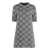 Gucci Gucci Jacquard Knit Mini-Dress GREY