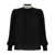 Liu Jo Liu Jo Black Turtleneck Blouse With Rhinestones Black