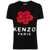 Kenzo Kenzo Boke Flower Cotton T-Shirt Black