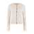 Fendi Fendi Ribbed Cardigan Beige