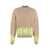 GCDS Gcds Cotton Crew-Neck Sweater Beige